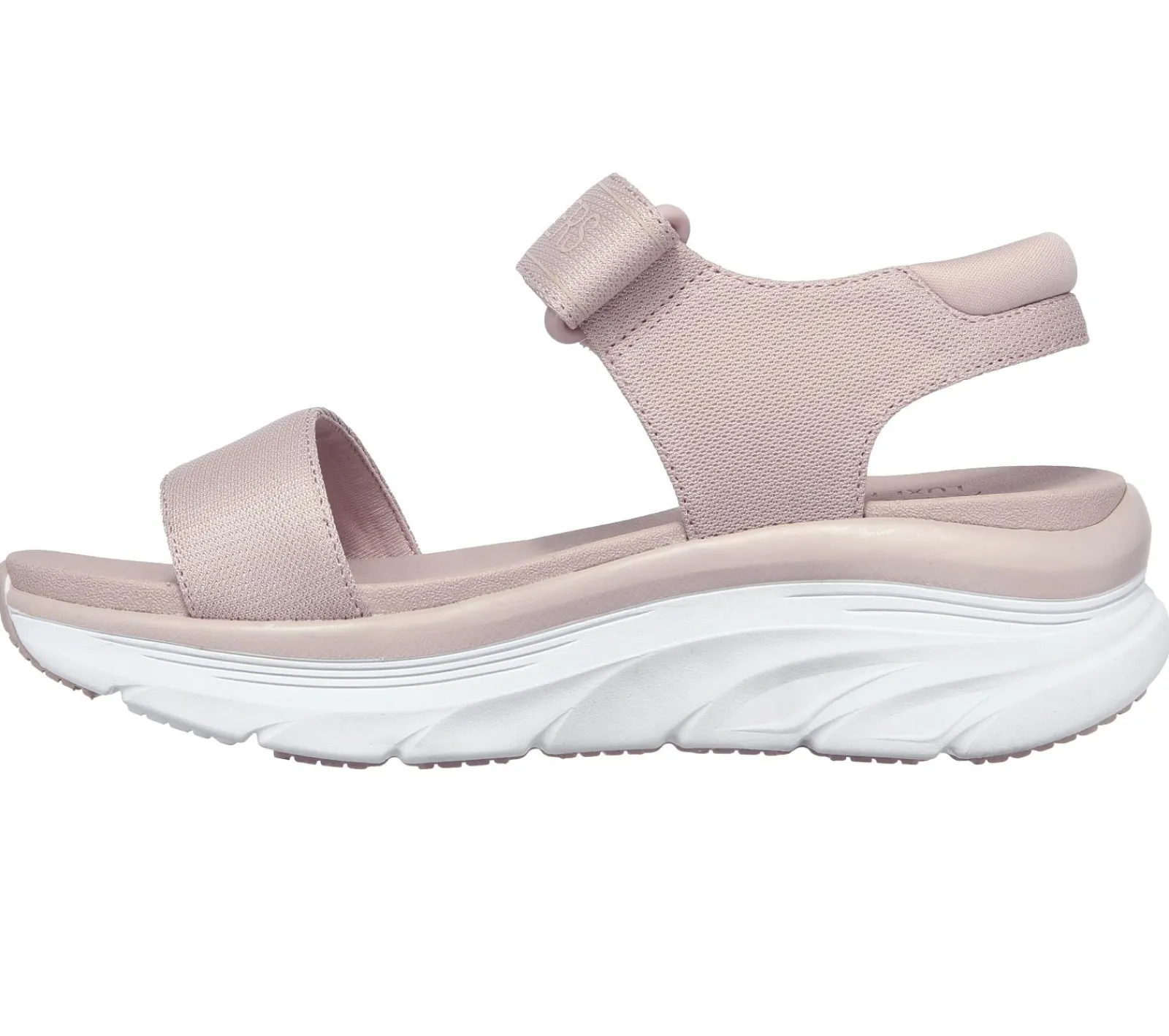 Sandálias-SKECHERS Relaxed Fit: D'Lux Walker - New Block BLUSH