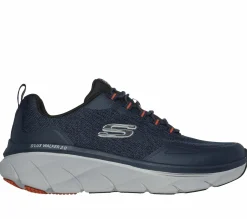 Sapatilhas-SKECHERS Relaxed Fit: D'Lux Walker 2.0 - Steadyway NAVY / LARANJA