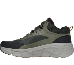 Sapatilhas-SKECHERS Relaxed Fit: D'Lux Walker 2.0 - Grailo AZEITONA / LARANJA