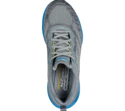 Sapatilhas-SKECHERS Relaxed Fit: Edgeride - Enzoh CINZENTO / AZUL