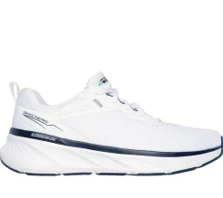 Sapatilhas-SKECHERS Relaxed Fit: Edgeride - Exxo BRANCO / NAVY