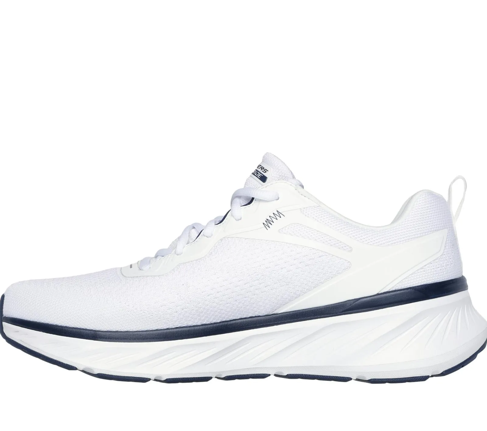 Sapatilhas-SKECHERS Relaxed Fit: Edgeride - Exxo BRANCO / NAVY