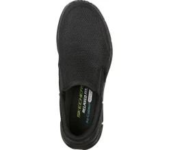 Calçado Sem Atacadores|Sapatilhas Casuais-SKECHERS Relaxed Fit: Equalizer 4.0 - Krimlin PRETO