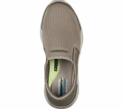 Calçado Sem Atacadores|Sapatilhas Casuais-SKECHERS Relaxed Fit: Expected 2.0 - Demar TAUPE
