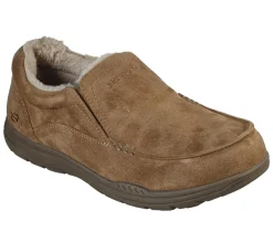 Slippers|Calçado Sem Atacadores-SKECHERS Relaxed Fit: Expected X - Larmen CAMEL
