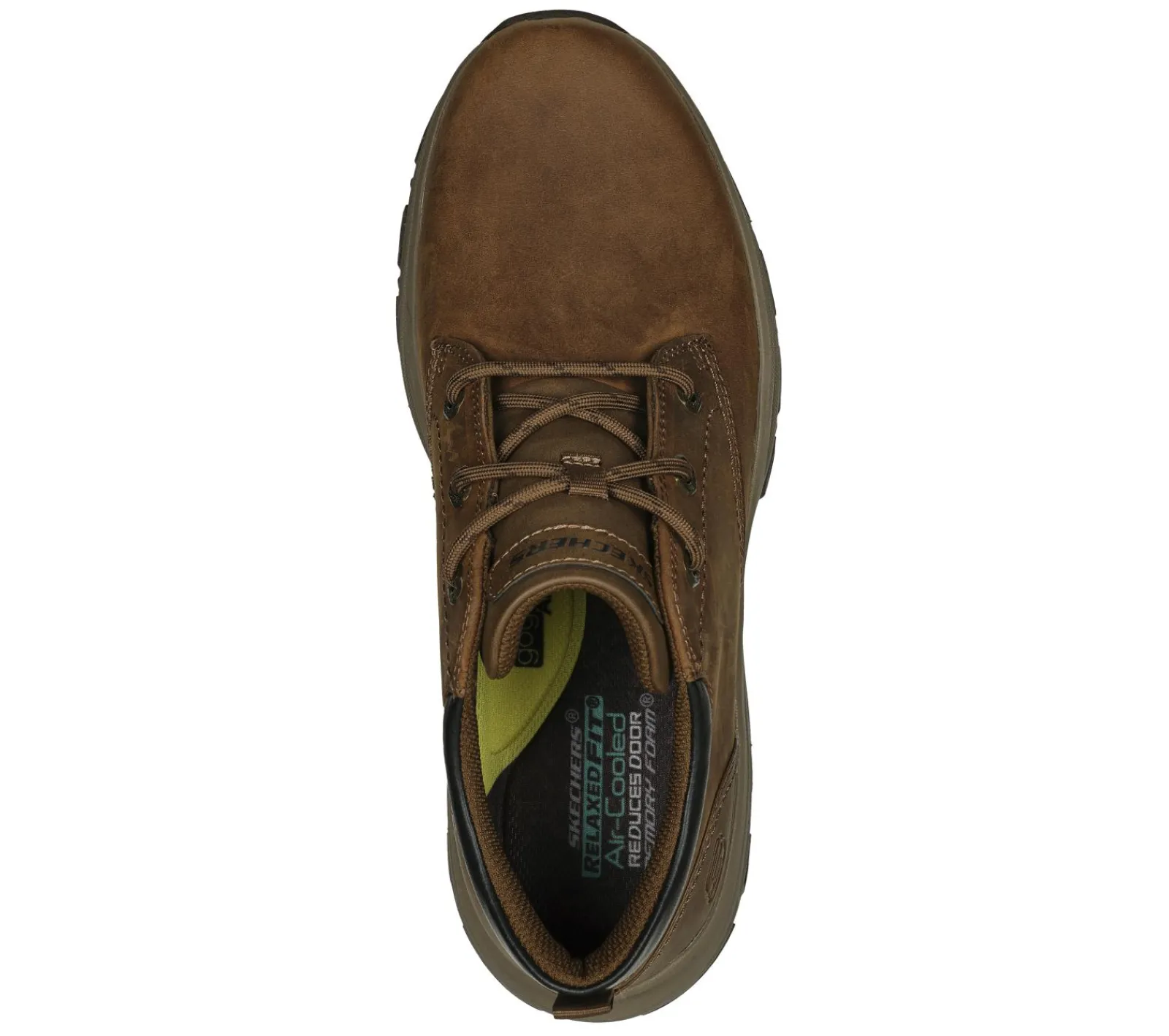 Sapatos Com Atacadores|Botas-SKECHERS Relaxed Fit: Knowlson - Ramhurst CASTANHO DESERTO