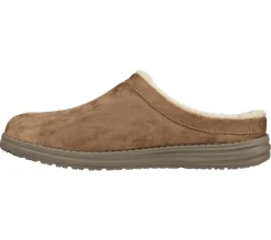 Slippers-SKECHERS Relaxed Fit: Melson - Harmen CAMEL