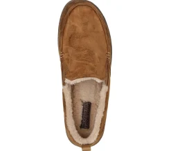 Slippers|Calçado Sem Atacadores-SKECHERS Relaxed Fit: Melson - Willmore CAMEL