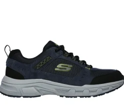 Sapatilhas-SKECHERS Relaxed Fit: Oak Canyon NAVY / LIMA