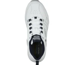 Sapatilhas-SKECHERS Relaxed Fit: Oak Canyon - Redwick BRANCO / NAVY