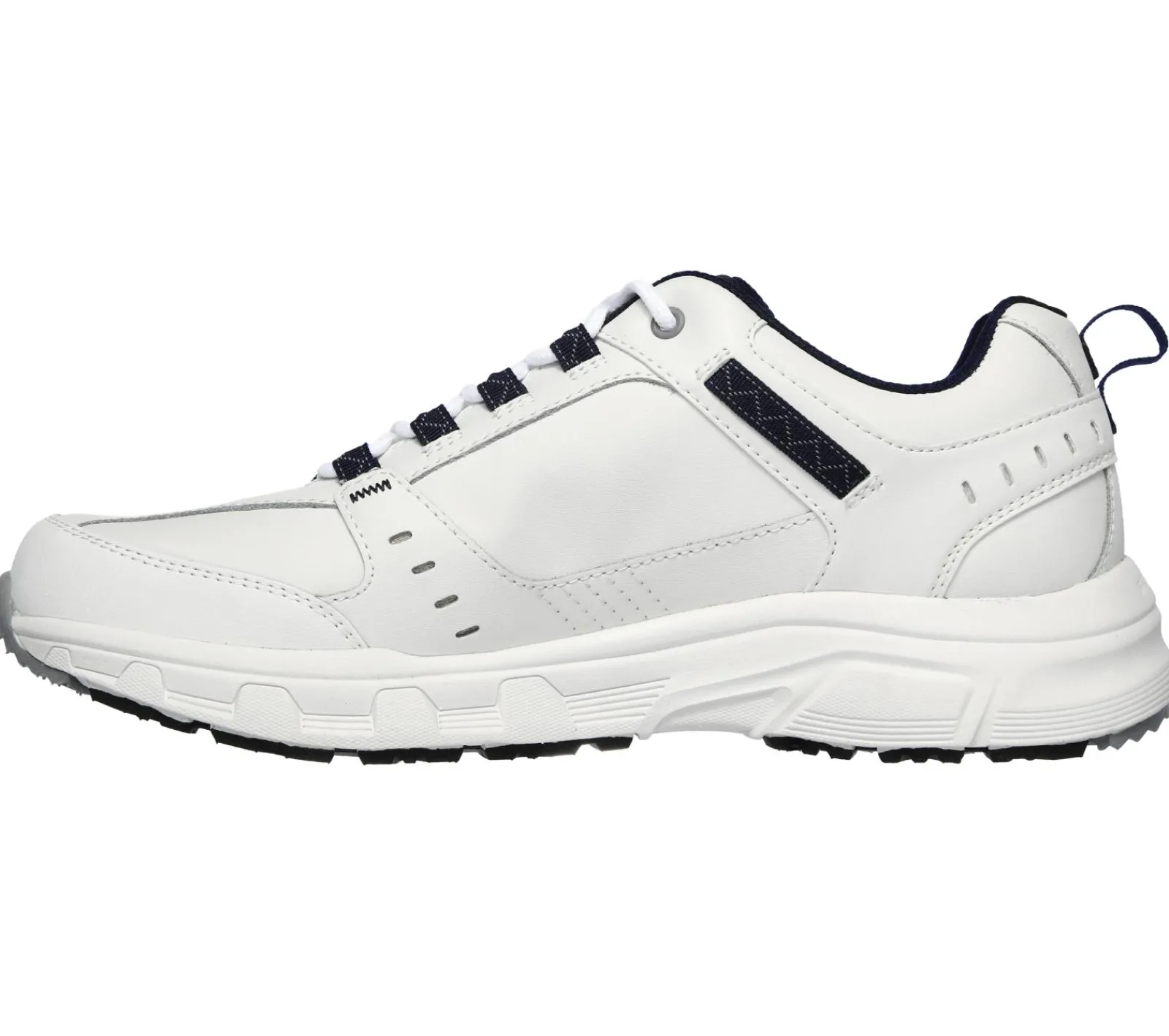 Sapatilhas-SKECHERS Relaxed Fit: Oak Canyon - Redwick BRANCO / NAVY