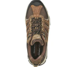 Sapatos Com Atacadores|Sapatilhas-SKECHERS Relaxed Fit: Pine Trail - Kordova CASTANHO