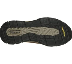 Calçado Sem Atacadores-SKECHERS Relaxed Fit: Respected - Catel CASTANHO