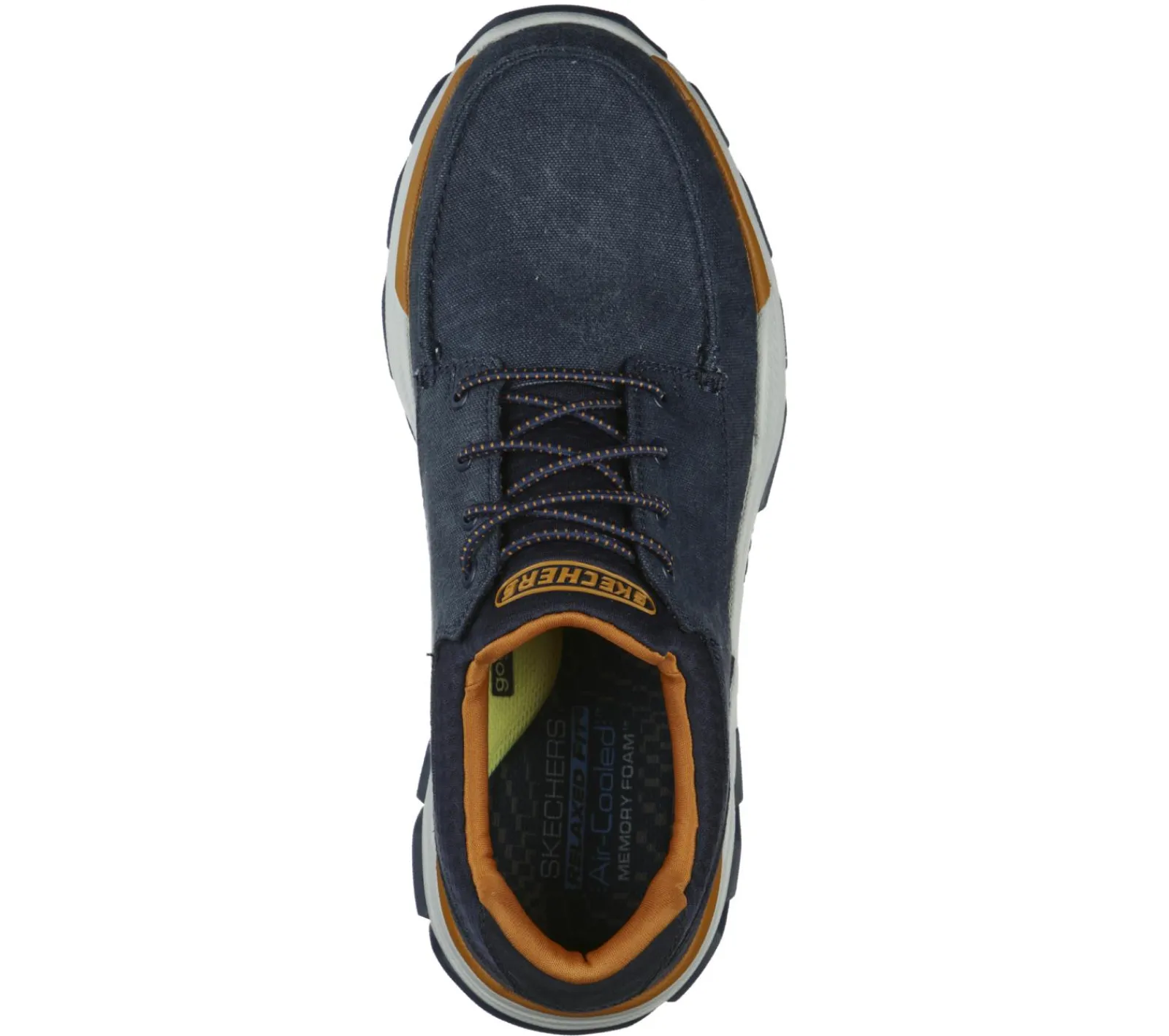 Sapatos Em Tela|Sapato De Vela-SKECHERS Relaxed Fit: Respected - Loleto NAVY