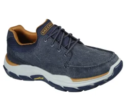 Sapatos Em Tela|Sapato De Vela-SKECHERS Relaxed Fit: Respected - Loleto NAVY