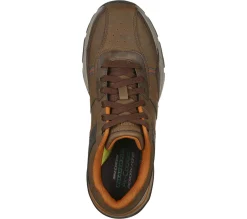 Sapatos Com Atacadores-SKECHERS Relaxed Fit: Romago - Elmen CASTANHO