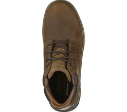 Botas-SKECHERS Relaxed Fit: Segment 2.0 - Brogden CASTANHO DESERTO