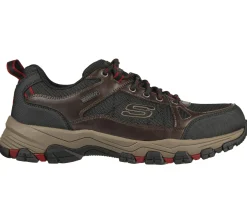 Sapatos Com Atacadores-SKECHERS Relaxed Fit: Selmen - Cormack CHOCOLATE / PRETO