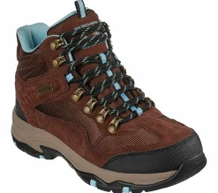 Com Atacadores|Botas-SKECHERS Relaxed Fit: Trego - Base Camp CHOCOLATE