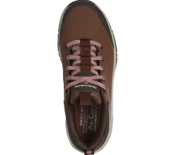 Com Atacadores|Sapatilhas-SKECHERS Relaxed Fit: Trego - Trail Destiny CAMEL / CASTANHO