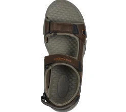 Sandálias-SKECHERS Relaxed Fit: Tresmen - Hirano CASTANHO