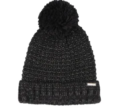 Acessórios Para A Cabeça|Chapéus E Gorros-SKECHERS Reverse Stitch Pom-Pom Beanie PRETO