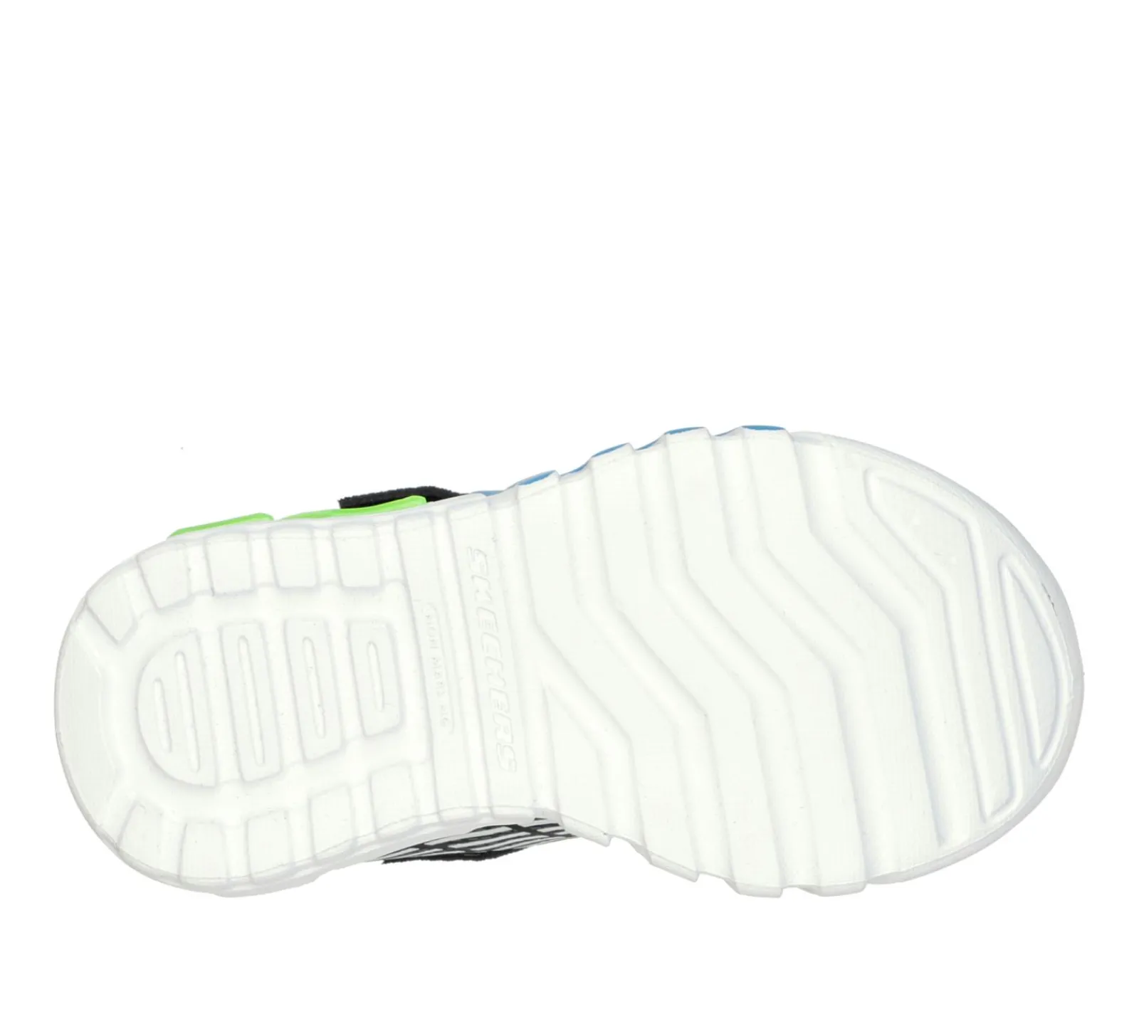 Luzes-SKECHERS S Lights: Flex-Glow Elite PRETO / LIMA