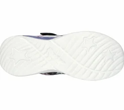 Calçado Sem Atacadores|Luzes-SKECHERS S Lights: Star Sparks PRETO / MULTICOR