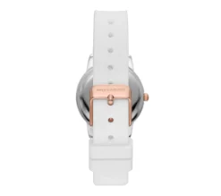Relógios|Acessórios-SKECHERS Scalloped Bezel White Watch BRANCO