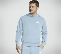 Partes De Cima|Partes De Cima-SKECHERS Skech Cloud Elevate Hoodie BRANCO / AZUL