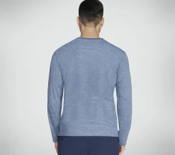Partes De Cima|Partes De Cima-SKECHERS Skech Jersey Henley DENIM