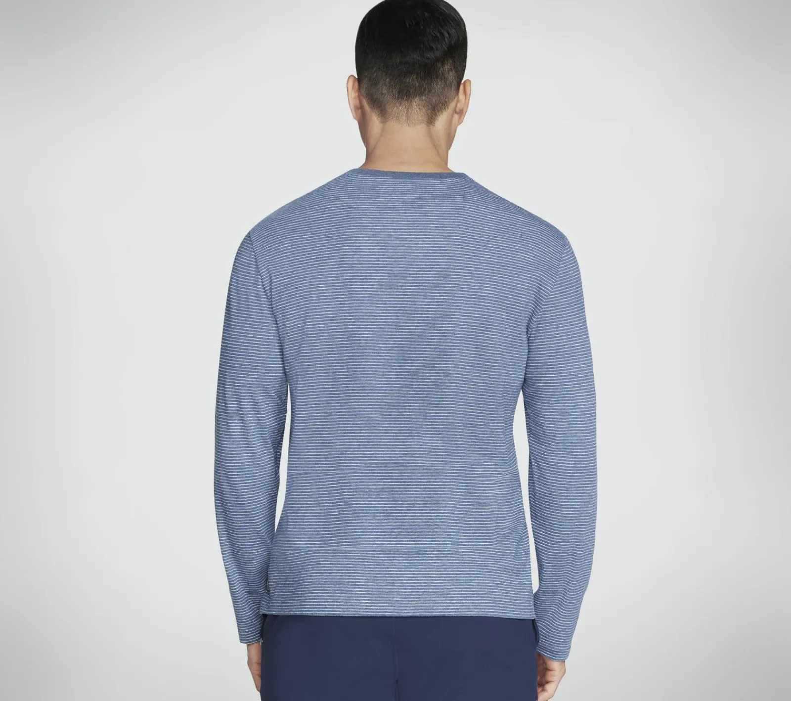 Partes De Cima|Partes De Cima-SKECHERS Skech Jersey Henley DENIM