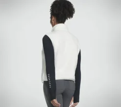 Partes De Cima|Partes De Cima-SKECHERS Skech Sherpa Cropped Vest BRANCO SUJO
