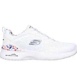Com Atacadores|Sapatilhas Casuais-SKECHERS Skech-Air Dynamight - Laid Out BRANCO / MULTICOR