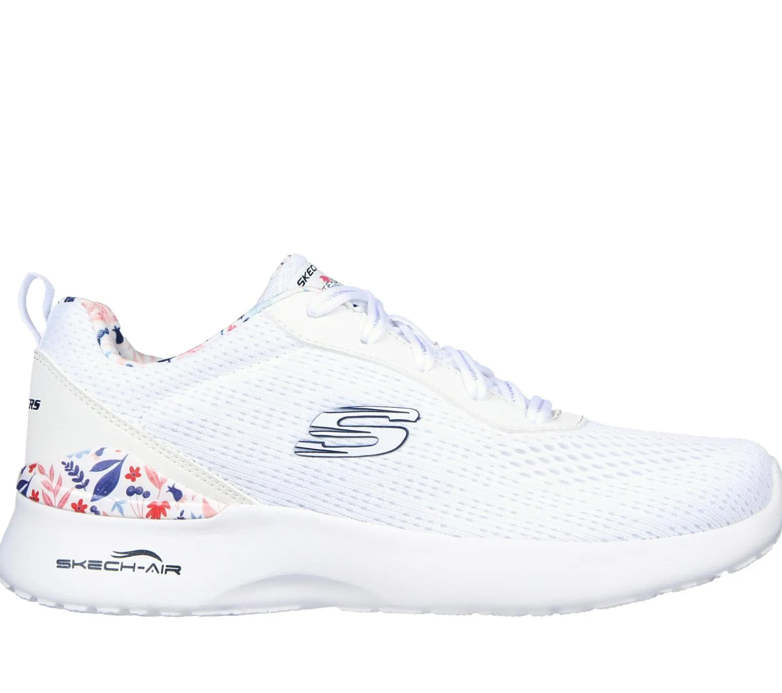 Com Atacadores|Sapatilhas Casuais-SKECHERS Skech-Air Dynamight - Laid Out BRANCO / MULTICOR