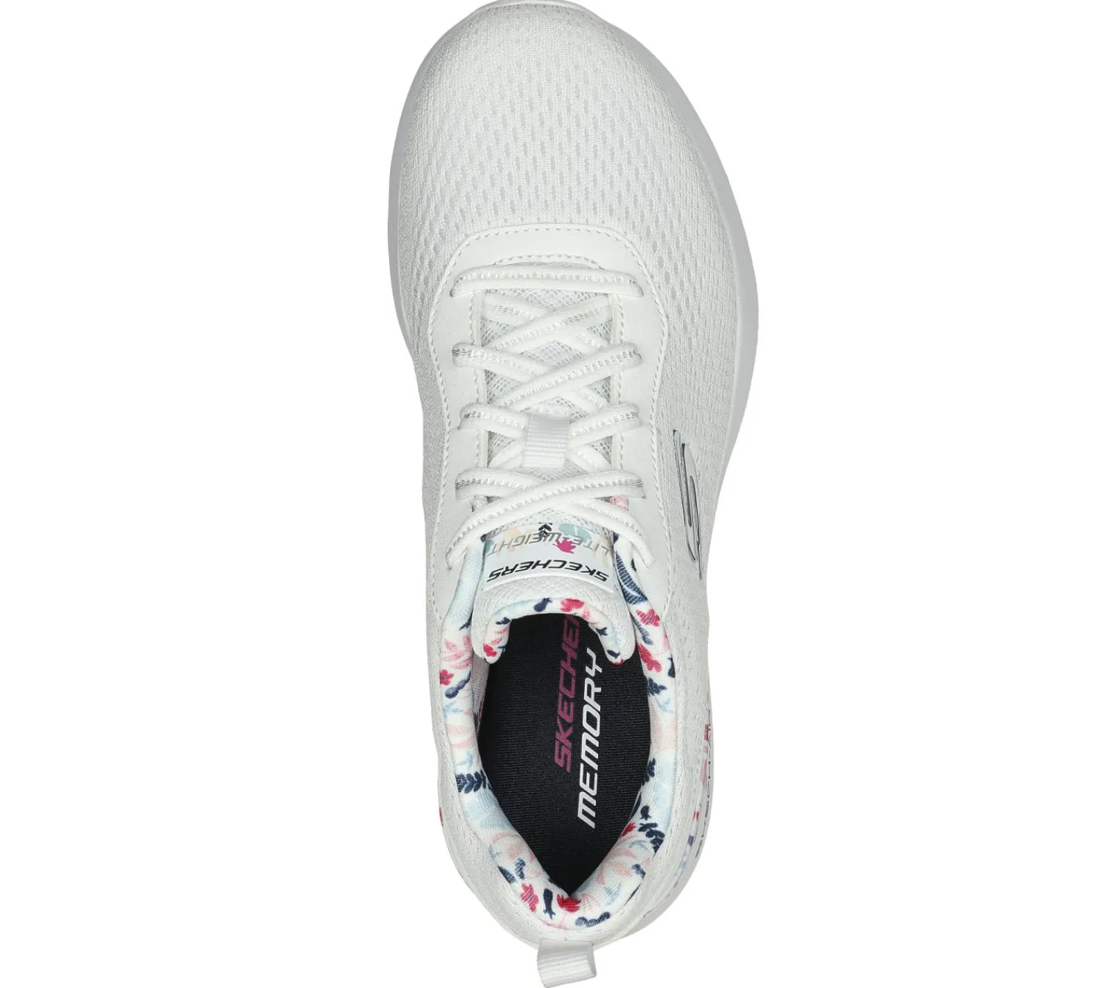Com Atacadores|Sapatilhas Casuais-SKECHERS Skech-Air Dynamight - Laid Out BRANCO / MULTICOR