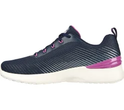 Com Atacadores|Sapatilhas-SKECHERS Skech-Air Dynamight - Luminosity NAVY / ROXO