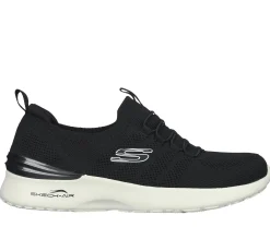 Calçado Sem Atacadores|Sapatilhas-SKECHERS Skech-Air Dynamight - Perfect Steps PRETO / BRANCO