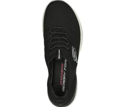 Calçado Sem Atacadores|Sapatilhas-SKECHERS Skech-Air Dynamight - Perfect Steps PRETO / BRANCO