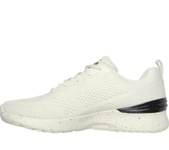 Com Atacadores|Sapatilhas Casuais-SKECHERS Skech-Air Dynamight - So Sleek NATURAL / PRETO