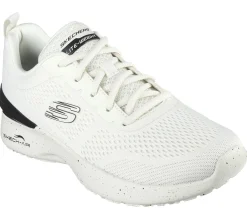Com Atacadores|Sapatilhas Casuais-SKECHERS Skech-Air Dynamight - So Sleek NATURAL / PRETO