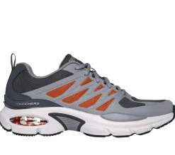 Sapatos Com Atacadores|Sapatilhas-SKECHERS Skech-Air Ventura - Revell CINZENTO / LARANJA