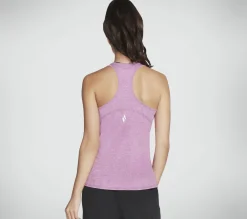 Partes De Cima|Partes De Cima-SKECHERS Apparel Diamond Blissful Tank ROXO / ROSA CHOQUE