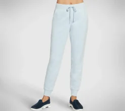 Calças|Partes De Baixo-SKECHERS Apparel Diamond Jogger Pant BLUE / POWDER BLUE