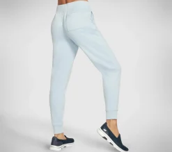 Calças|Partes De Baixo-SKECHERS Apparel Diamond Jogger Pant BLUE / POWDER BLUE