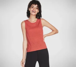 Partes De Cima|Partes De Cima-SKECHERS Apparel Exploration Shadow Tank Top TIJOLO