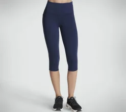 Calças|Partes De Baixo-SKECHERS Apparel GO WALK HW Capri NAVY