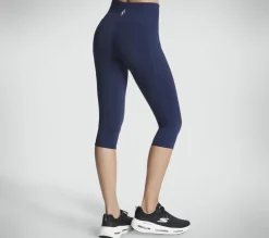 Calças|Partes De Baixo-SKECHERS Apparel GO WALK HW Capri NAVY