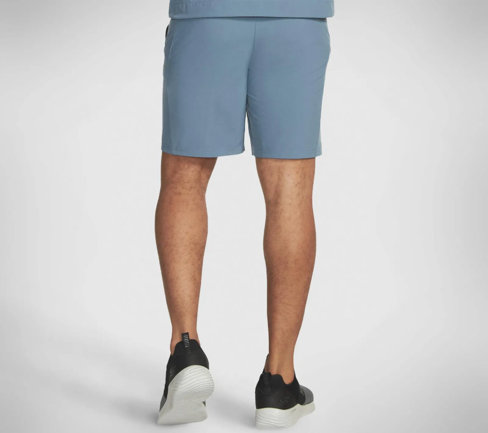 Calças|Partes De Baixo-SKECHERS Apparel Movement 7 Inch Short II AZUL / CINZENTO