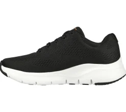 Com Atacadores|Sapatilhas-SKECHERS Arch Fit - Big Appeal PRETO / DOURADO ROSA